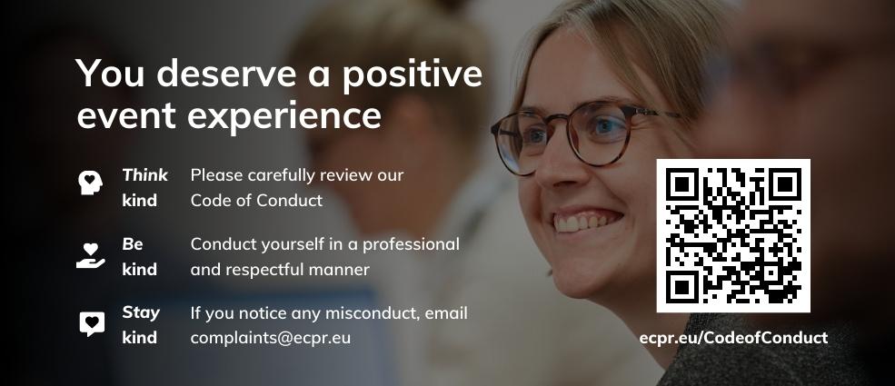 ECPR Code of Conduct